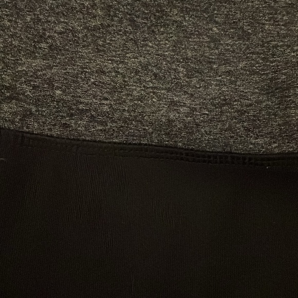 RBX women’s capri workout pants. Size medium. Black with gray top. - Picture 4 of 5